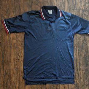 Vintage Umpire Blue Shirt